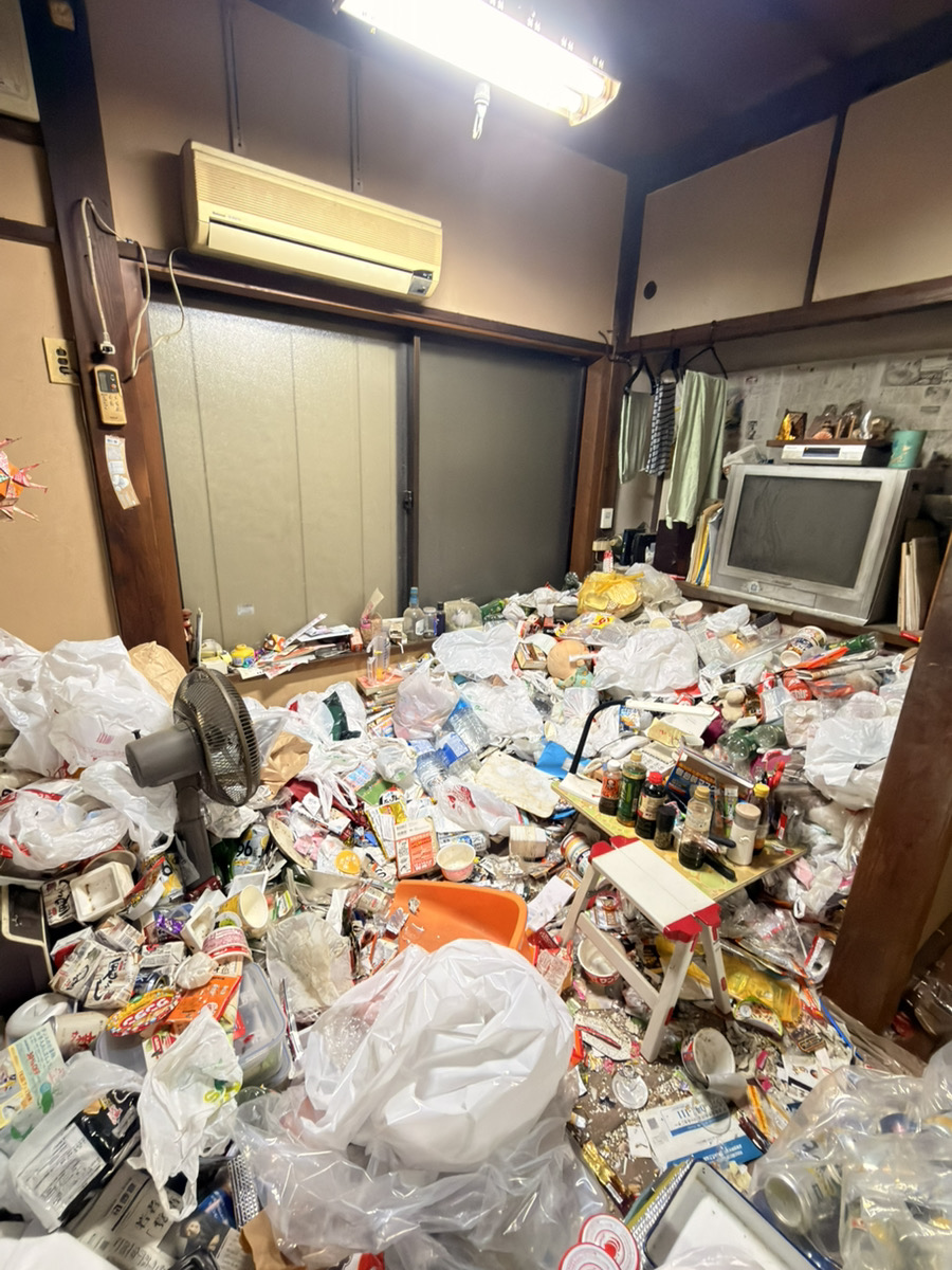 おかたづけタムラ 和室片付け前