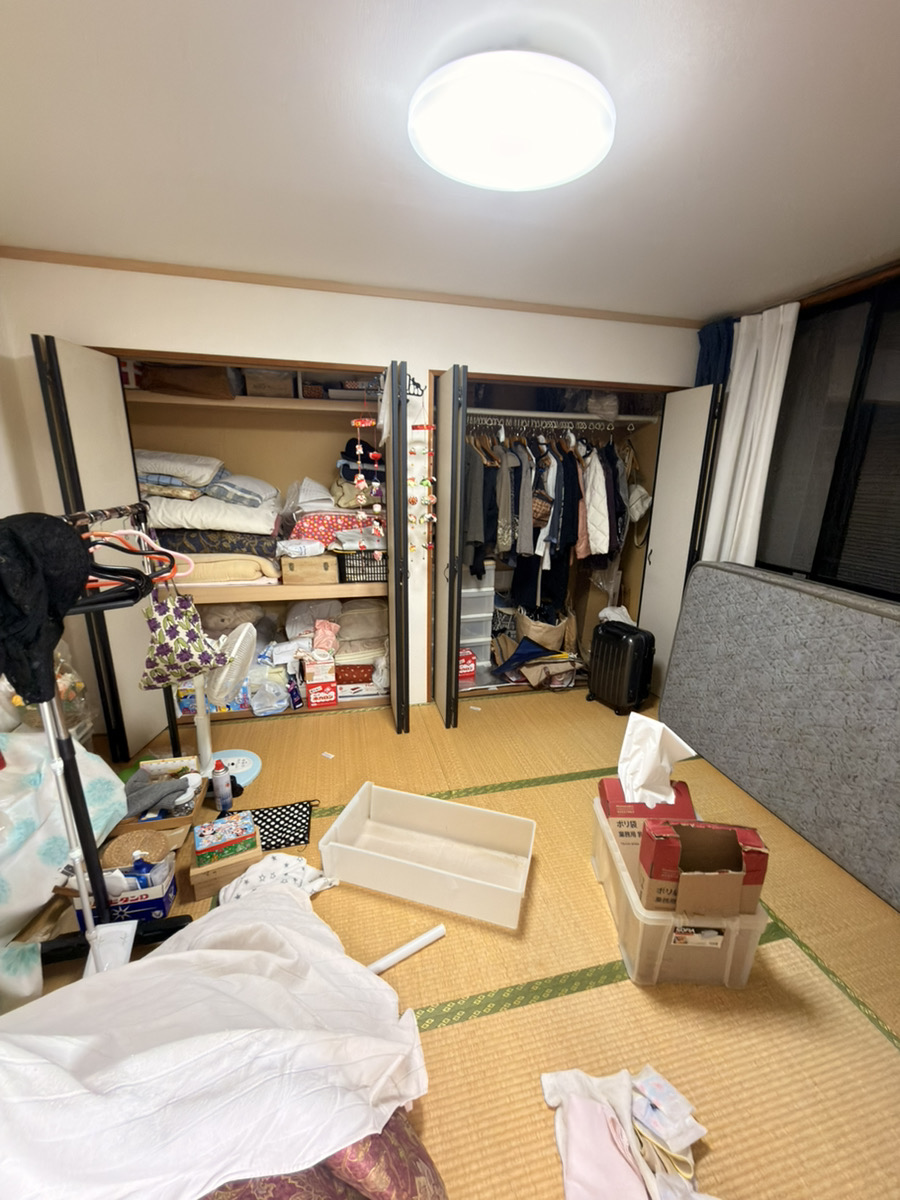 神奈川県小田原市 不用品回収 福祉退去お部屋1